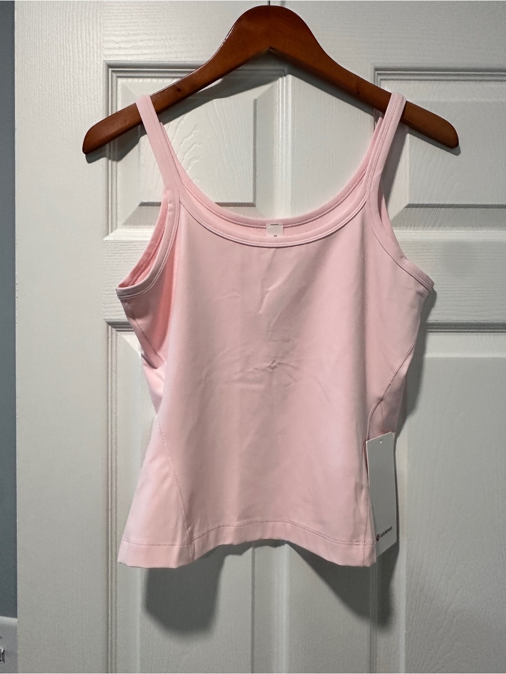 lululemon athletica Light Pink Tank with Scoop Neck